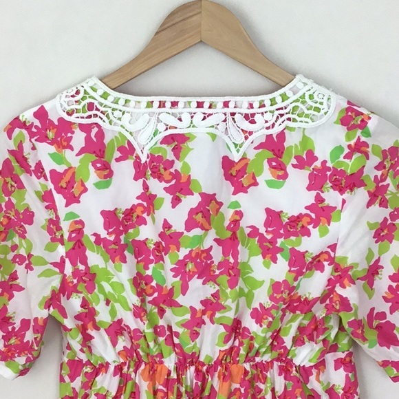 LILLY PULITZER Floral Pinch Print Dress - Picture 7 of 11